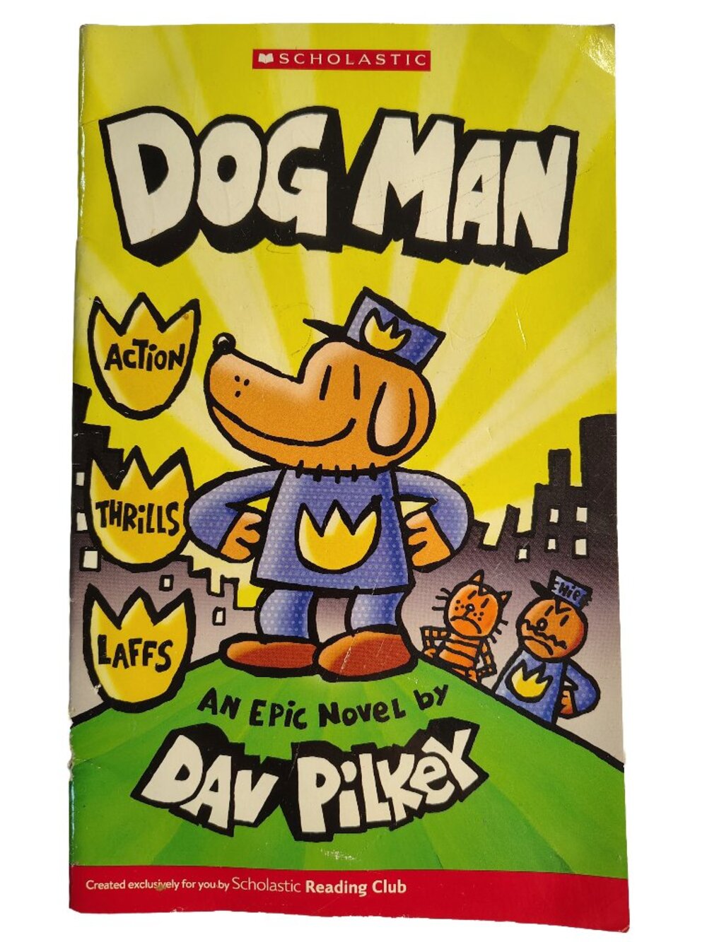 Dogman An Epic Novel By Dav Pilkey Children's Book